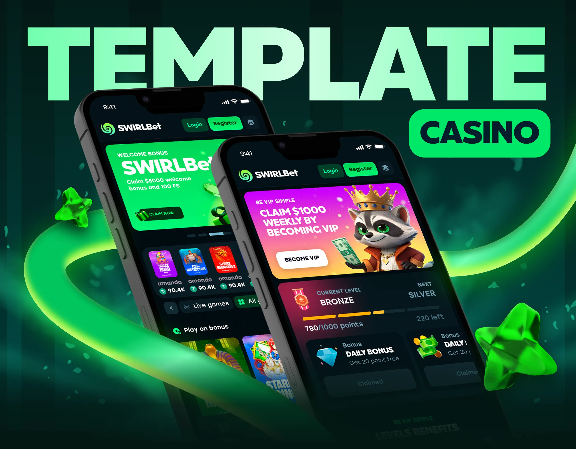 智能手机屏幕显示线上赌博app界面，彩色老虎机与投注选项。